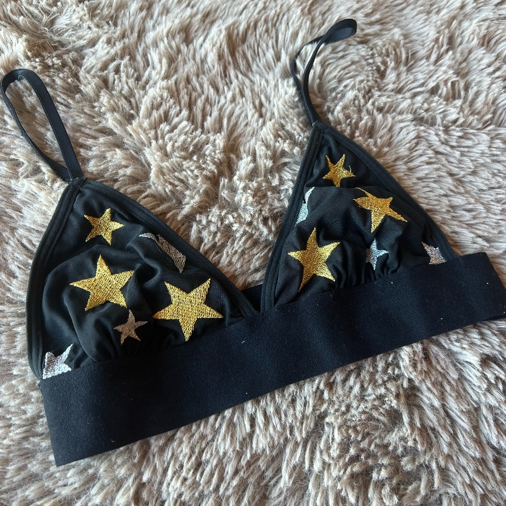 Embriodered Star Brallete
